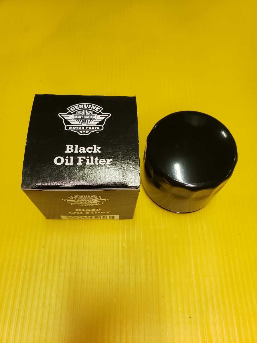 【未使用】ハーレー【未使用】【純正】オイルフィルター ブラック ハーレーダビッドソン GENUINE HarleyDavidson の落札