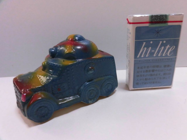 ブリキのおもちゃ 1930年代 装甲車 ゼンマイ