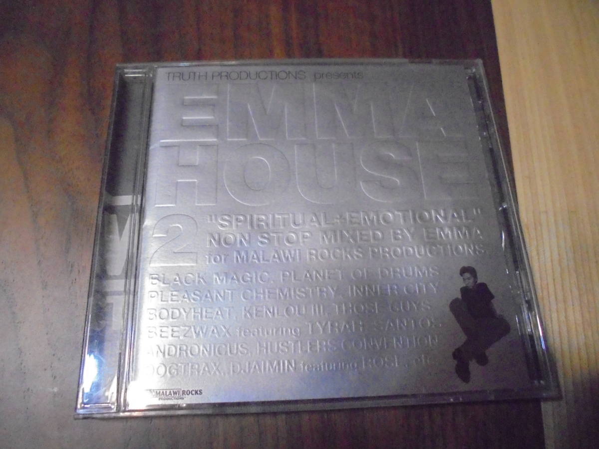 DJ EMMA 非売品 MIX CD ウラ EMMA HOUSE