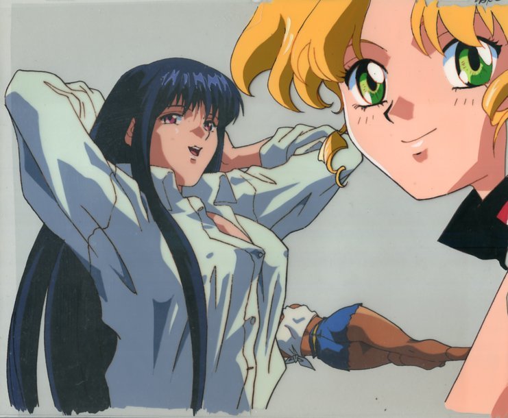 アニメ ミッドナイトパンサー セル画 全面セル画 全セル 背景 背景も