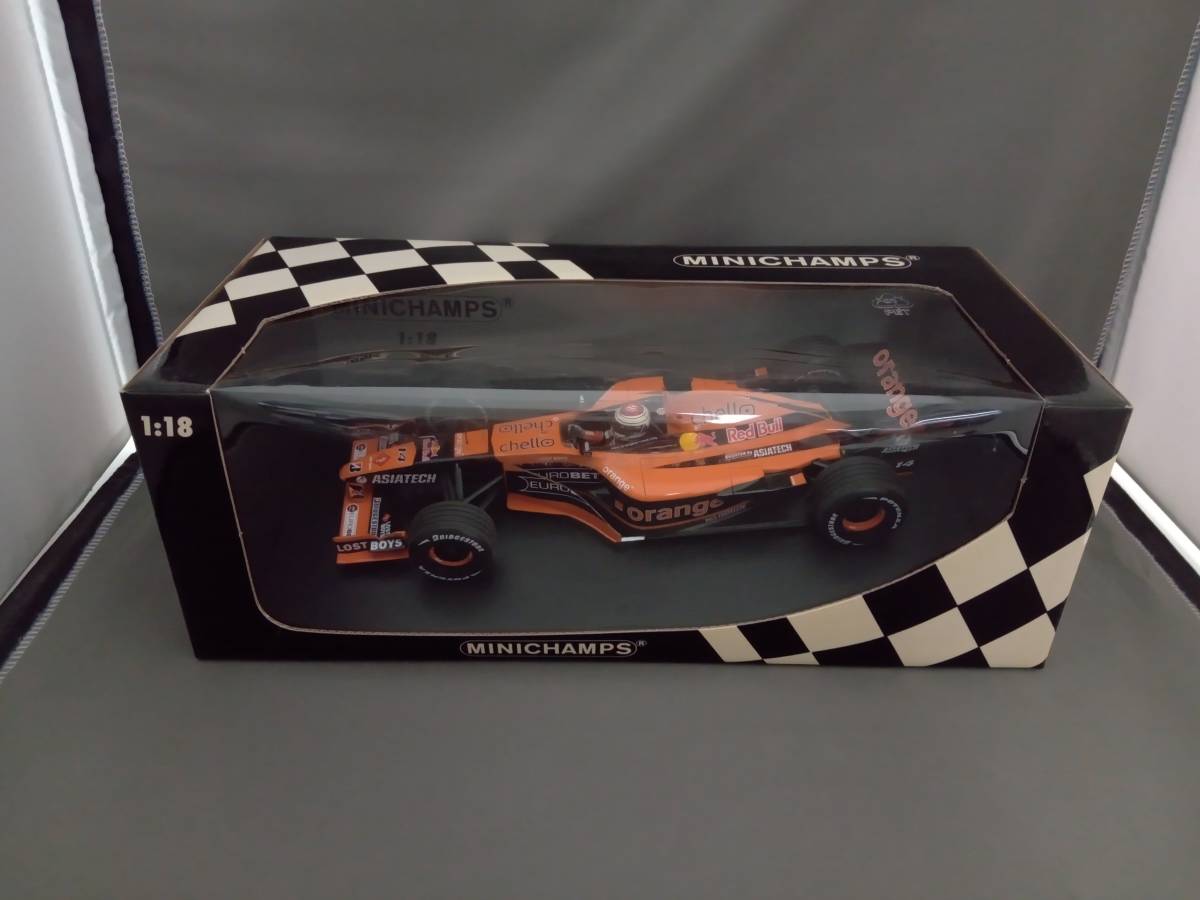 MINICHAMPS 1/43 ORANGE Arrows F1 A21 Jos Verstappen + actual race car decals Max EUR 34,40 - FR