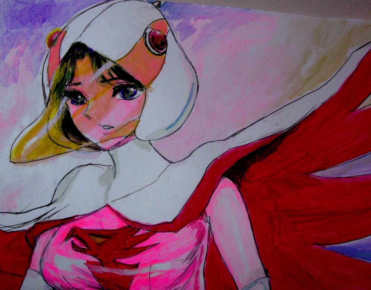 ガッチャマン ジユンと甚平 肉筆原画