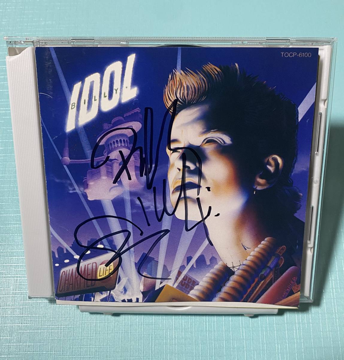 ビリー・アイドル スティーヴ・スティーヴンス サインCD billy idol