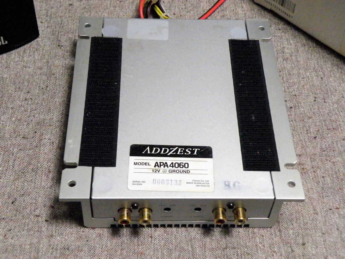 アゼスト APA4200G パワーアンプ ジャンク品 ADDZEST APA4200G