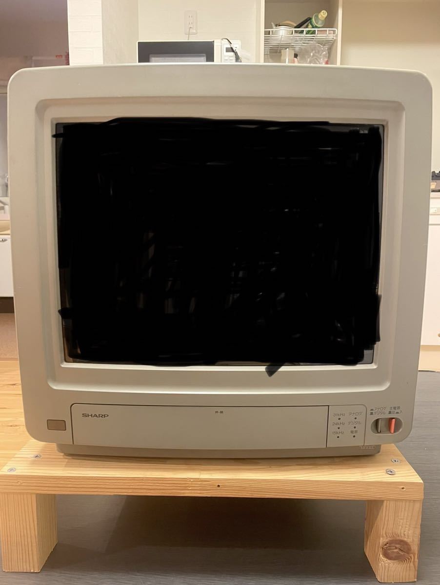 シャープ　CZ-600DE　ブラウン管 シャープ/SHARP CZ-600DE X68000 ブラウン管 ディスプレイ