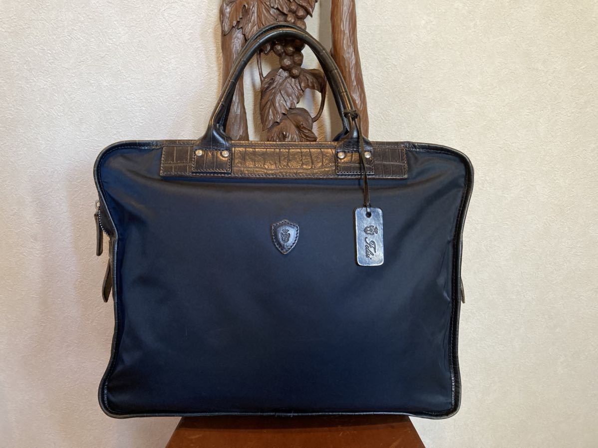 Felisi ☆良品☆2way ビジネスバッグ ブリーフケース