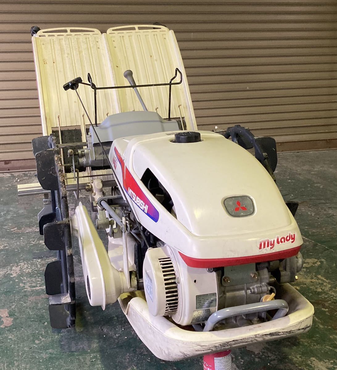 ヤンマー 田植機 RR400四条エンジンかからないのでジャンクとして部品取り