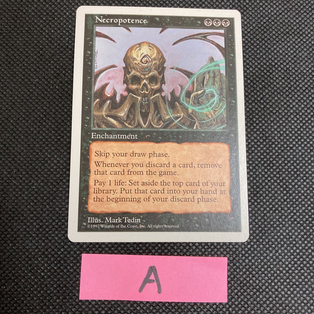 ネクロポーテンス エンチャントメントカード 4枚セット アイスエイジ