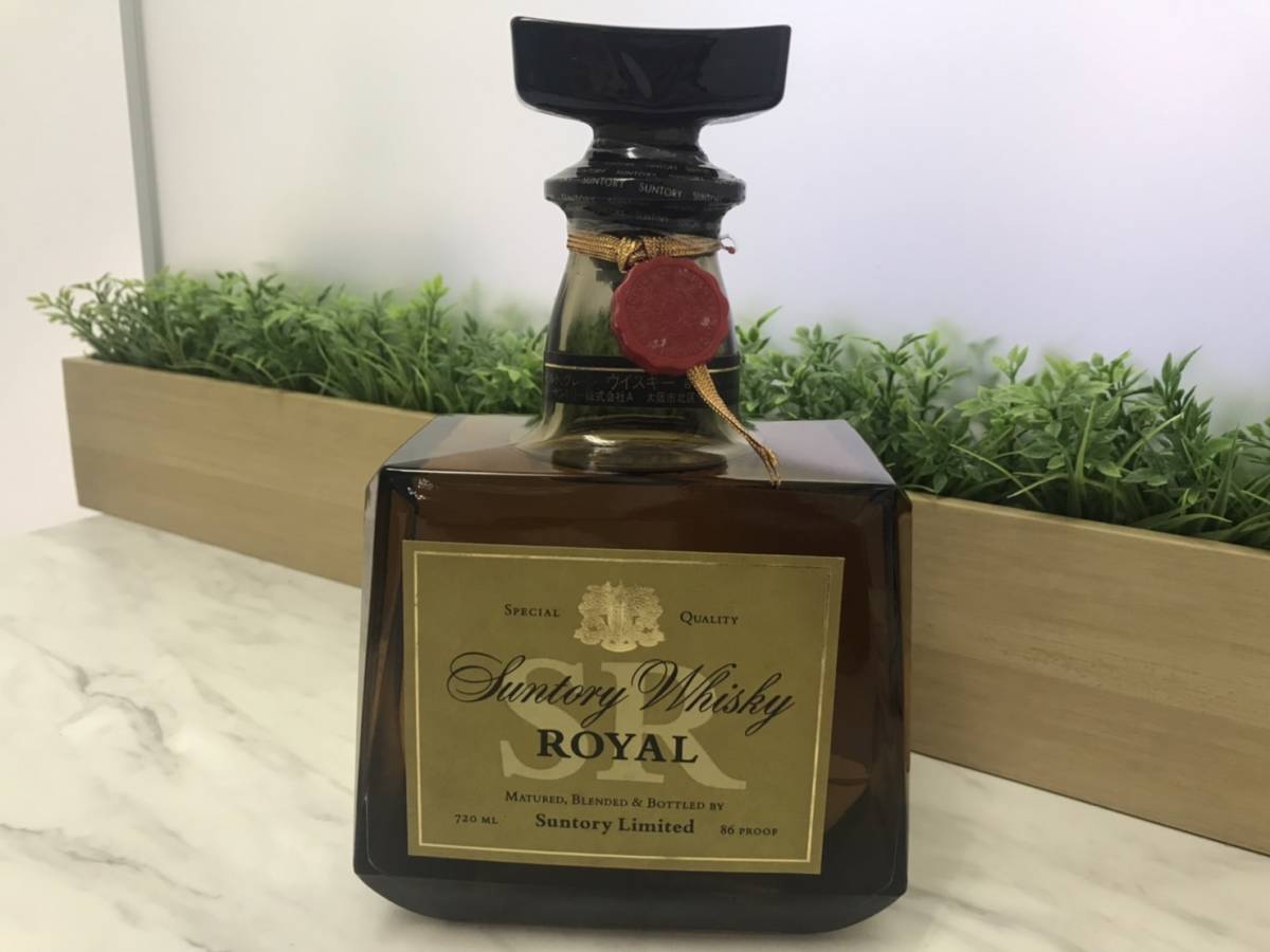 未使用】G519 1円～ SUNTORY WHISKY ROYAL LIMITED ESTABLISHED 1899