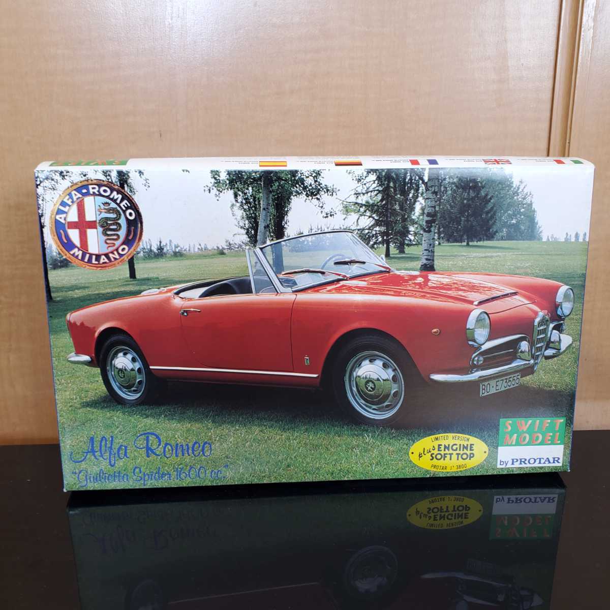 Maquette Protar 1/24 Alfa Roméo Giulietta Spider 1300 Cc 56