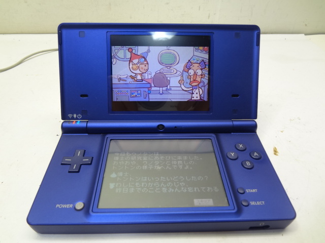 Nintendo DSi ブルー（DSI メタリックブルー 点てる）