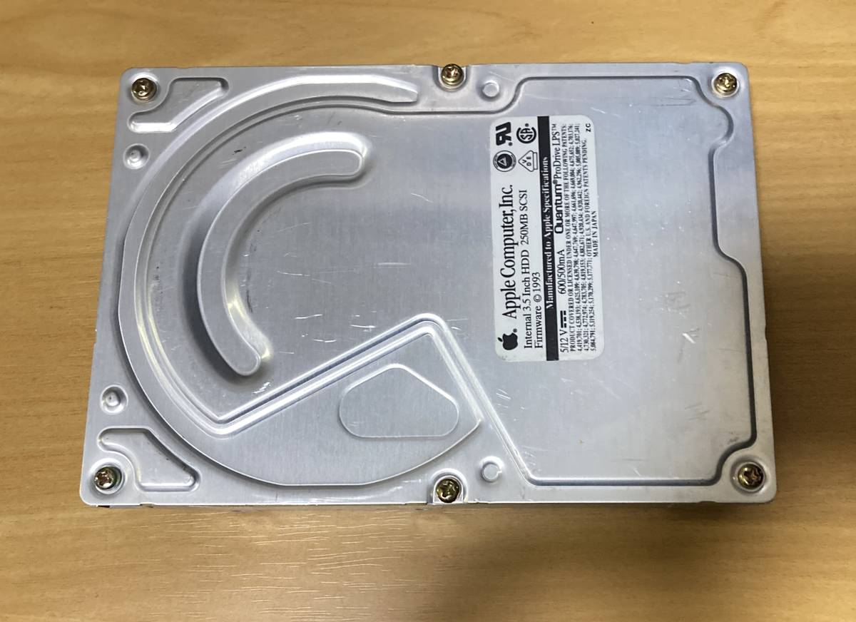 Apple純正 Quantum LPS540S 500MB SCSI HDD Apple純正 Quantum LPS540S 500MB SCSI HDD Apple純正 Quantum LPS540S