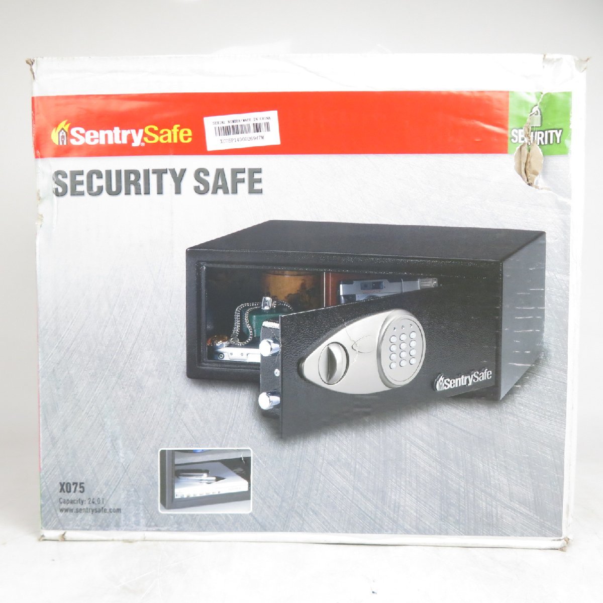 Sentry Safe セントリー テンキー金庫 X075（セントリー金庫
