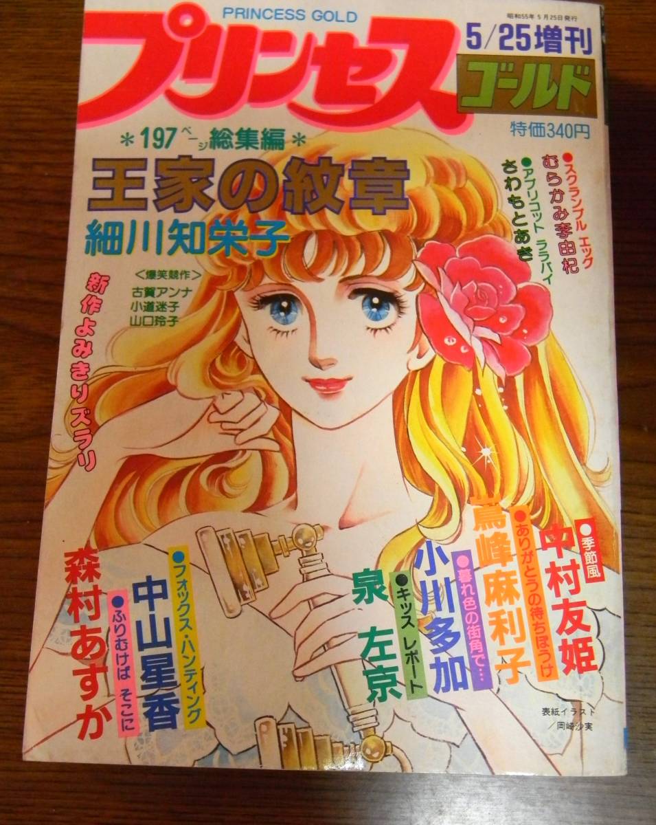 月刊 プリンセス 1980年4月号 昭和55年 細川知栄子 せがわ真子