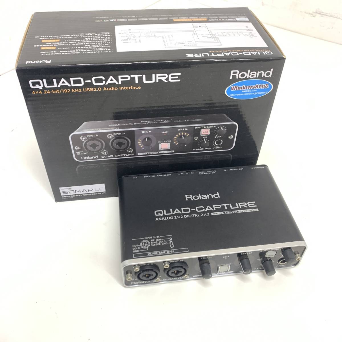 Roland オーディオインターフェイス QUAD-CAPTURE UA-55