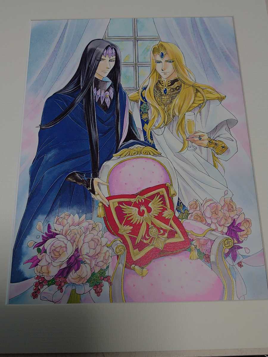 美品・由羅カイリサイン入】アンジェリーク複製原画ジュリアス