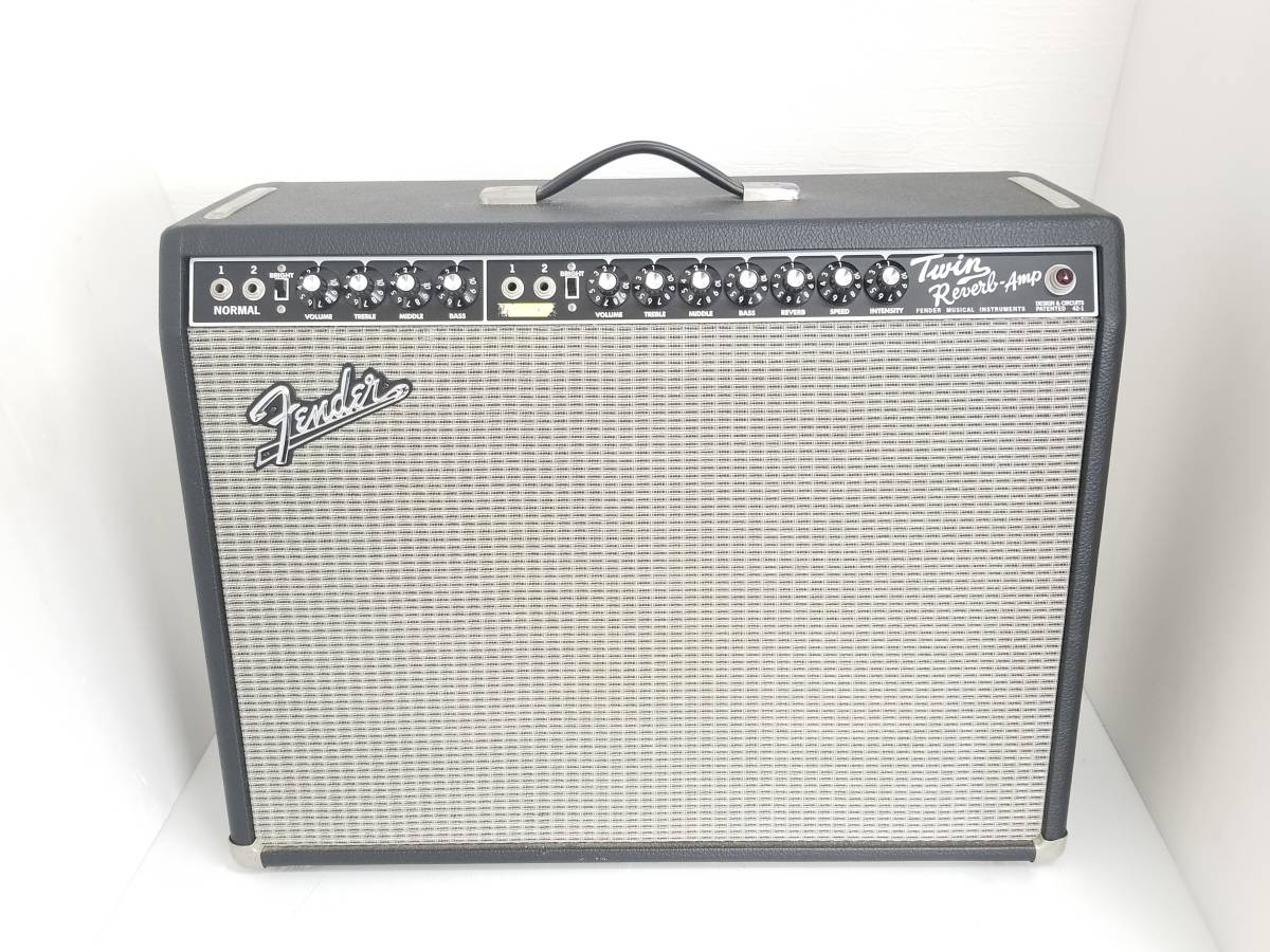 【やや傷や汚れあり】【23】 FENDER フェンダー アンプ エレキ Twin ReverbAmp ギターアンプ TYPE PR186