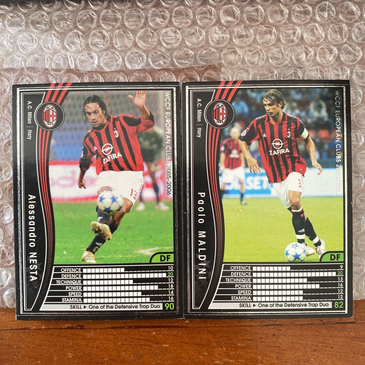 BBM パオロ・マルディーニ Paolo Maldini 直筆サイン入りフォト