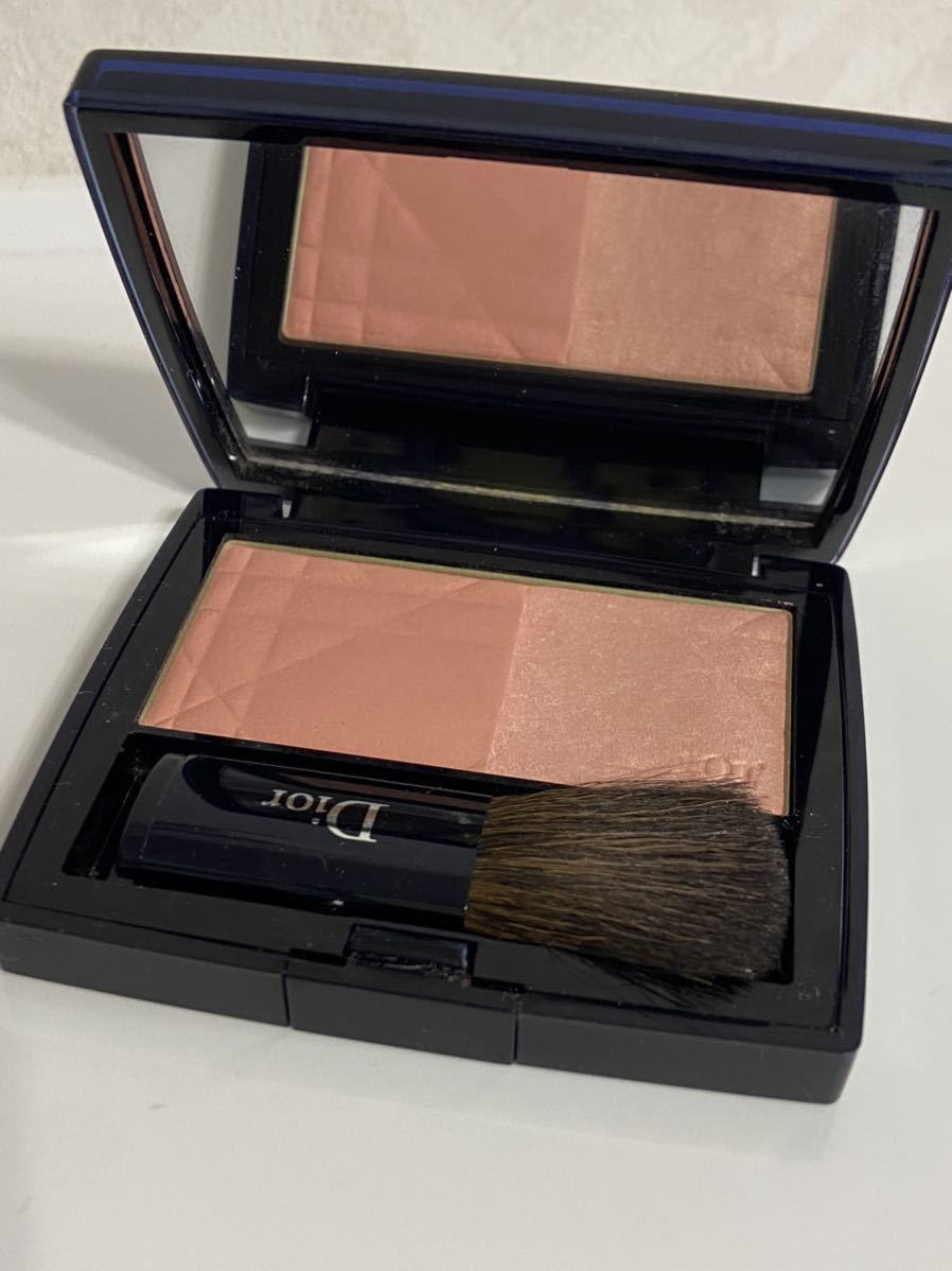 【やや傷や汚れあり】Dior ブラッシュチーク 821 BEIGE ROSE /PINKY BEIGE 残量たっぷり フェイスカラー フェイス ...