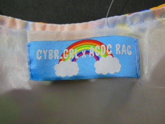 【未使用に近い】T【S7-44】【送料無料】 美品：タグ付/CYBR.GRL/ACDC RAG/コラボベスト/レディースの落札情報詳細 ...
