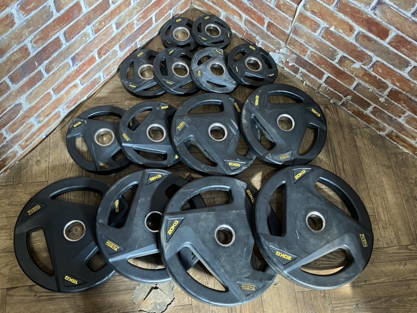 FitElite オリンピックバーベルセット EZバー/Wシャフト ②