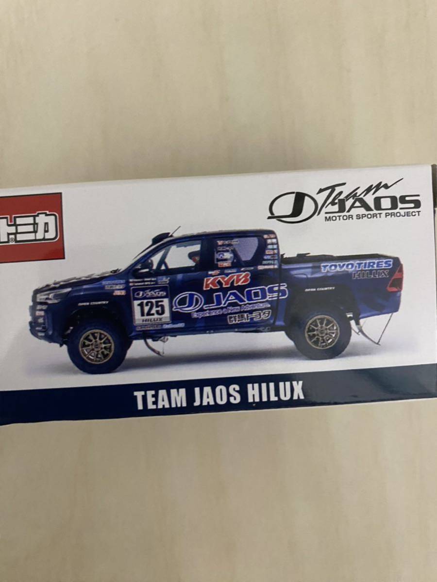 トミカ TEAM JAOS HILUX トヨタ ハイラックス 縮ん 新品