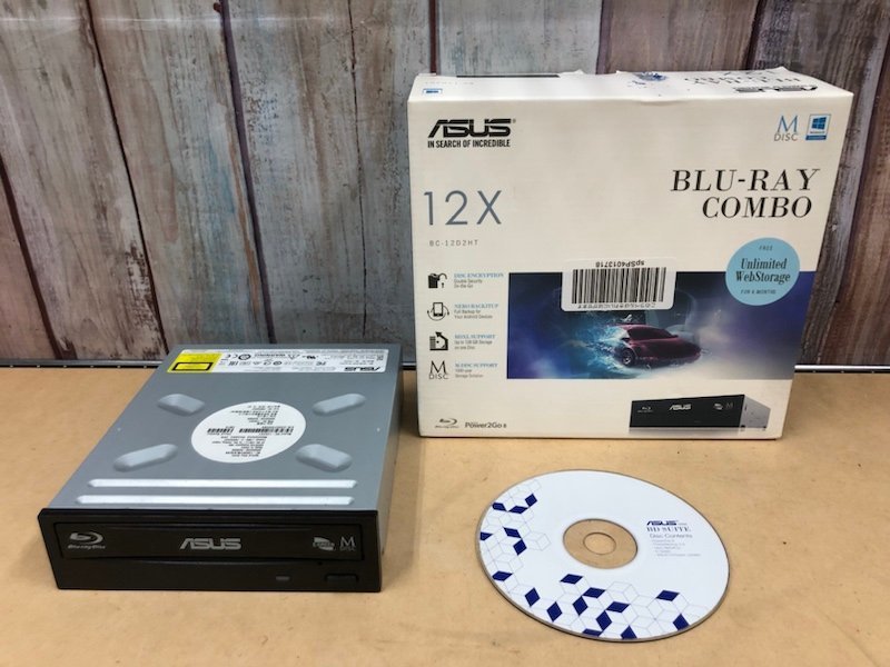 【傷や汚れあり】230130RM460011 ASUS 高性能型内蔵ブルーレイコンボドライブ BC12D2HTの落札情報詳細 ヤフオク