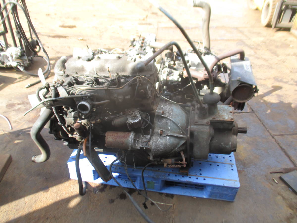 【やや傷や汚れあり】油谷 №3093 トヨタ B ディーゼルエンジン 11411‐56020 ランドクルーザー ランクル B1 3F 3A ...