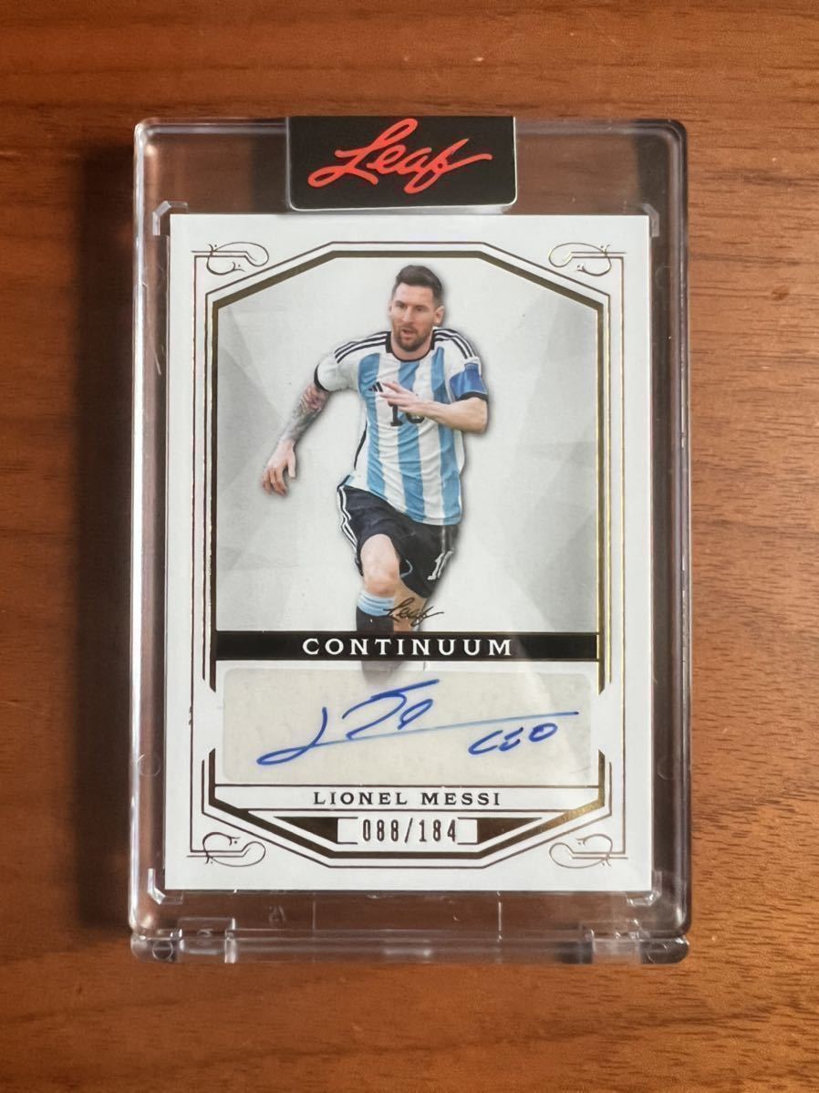リオネルメッシ サイン入り2L写真 メモラビリア Lionel Messi