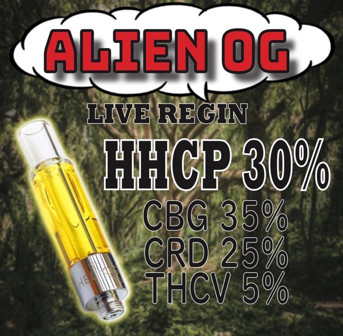 HHCH×THCH 1ml ライブレンジ リキッド 使い捨てバッテリー #CBD