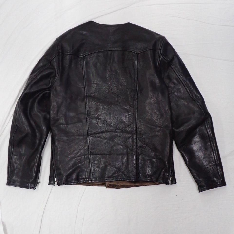 やや傷や汚れあり】☆1円 RATS/ラッツ LEATHER INNER JACKET ノー やや傷や汚れあり】☆1円 RATS/ラッツ LEATHER INNER JACKET ノー