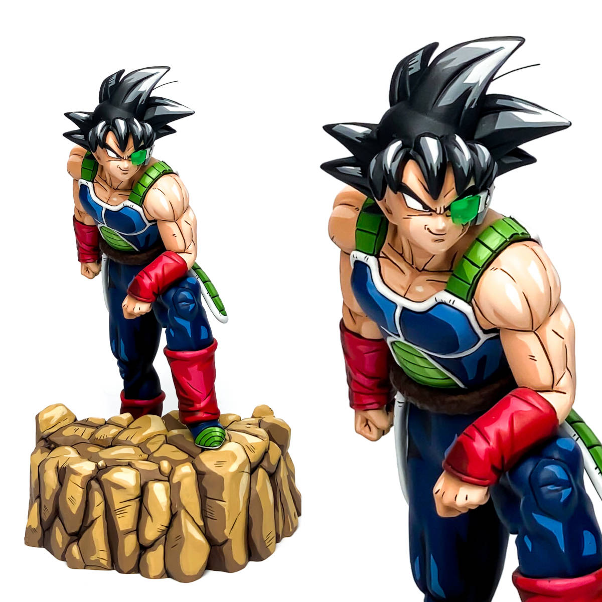 フィギュア2次元リペイント　ドラゴンボール　バーダック 目立った傷や汚れなし】ドラゴンボール history box vol.6 バーダック