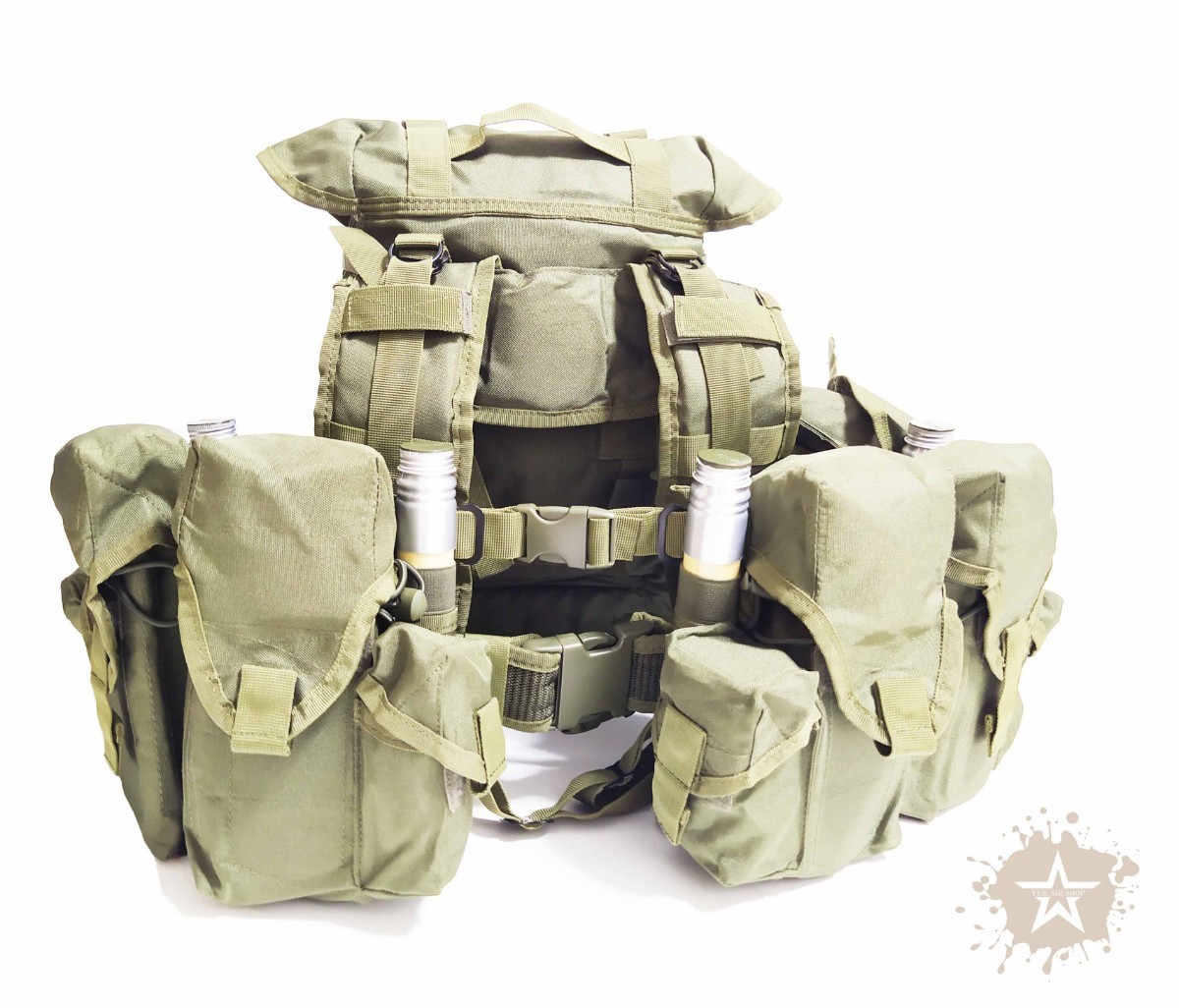ロシア軍 実物 SSO製 Smersh AK OD Russian Smersh Vest AK Set Special Forces Military Tactical