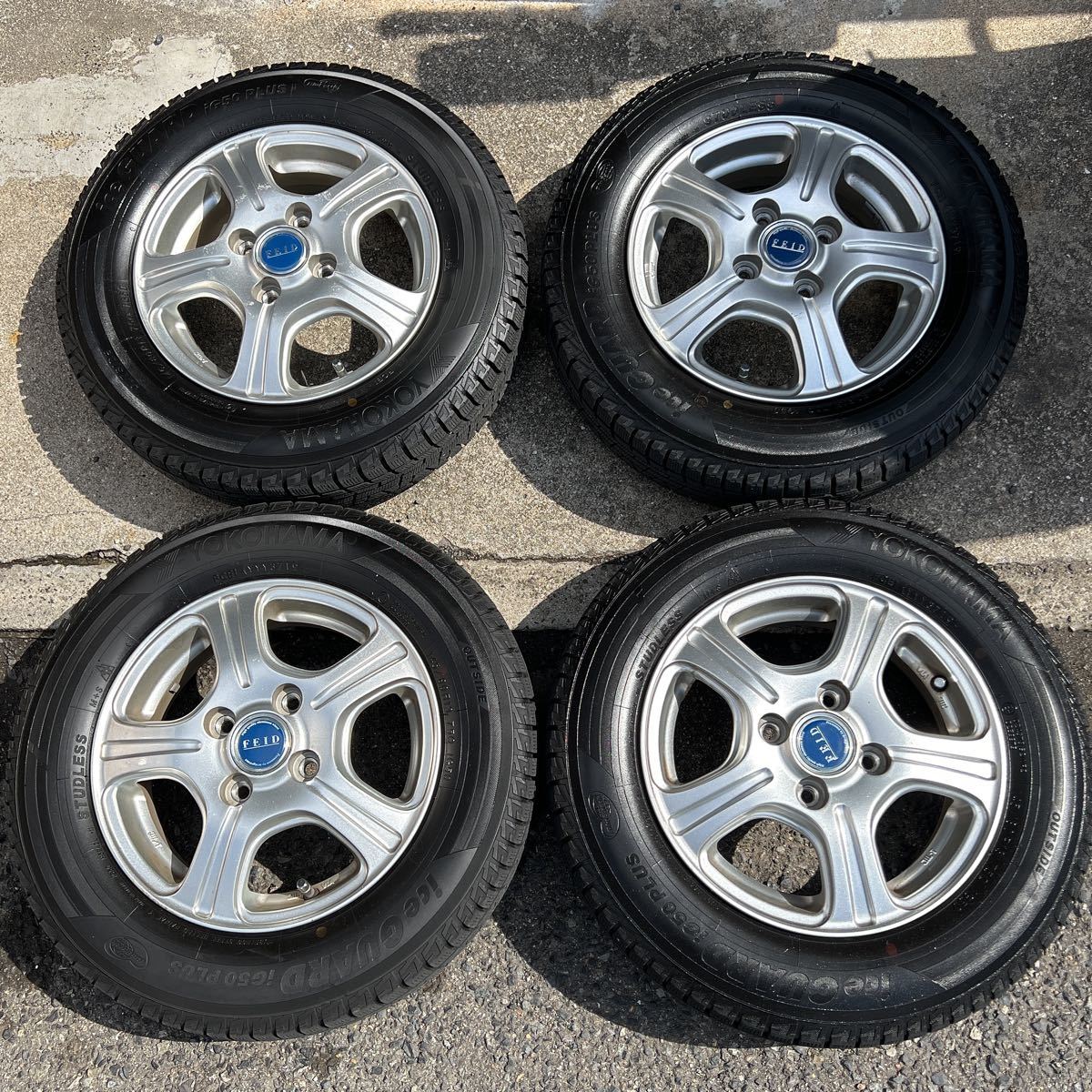 ブリヂストン トップラン ホイール ヨコハマタイヤ 4本セット