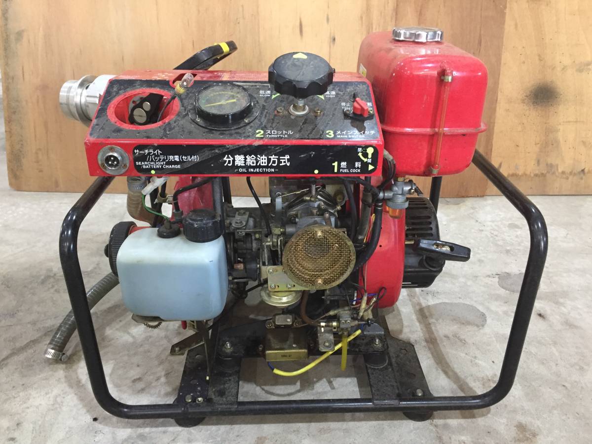 動作品富士ロビン株式会社 BR550 4サイクルエンジン 発電機