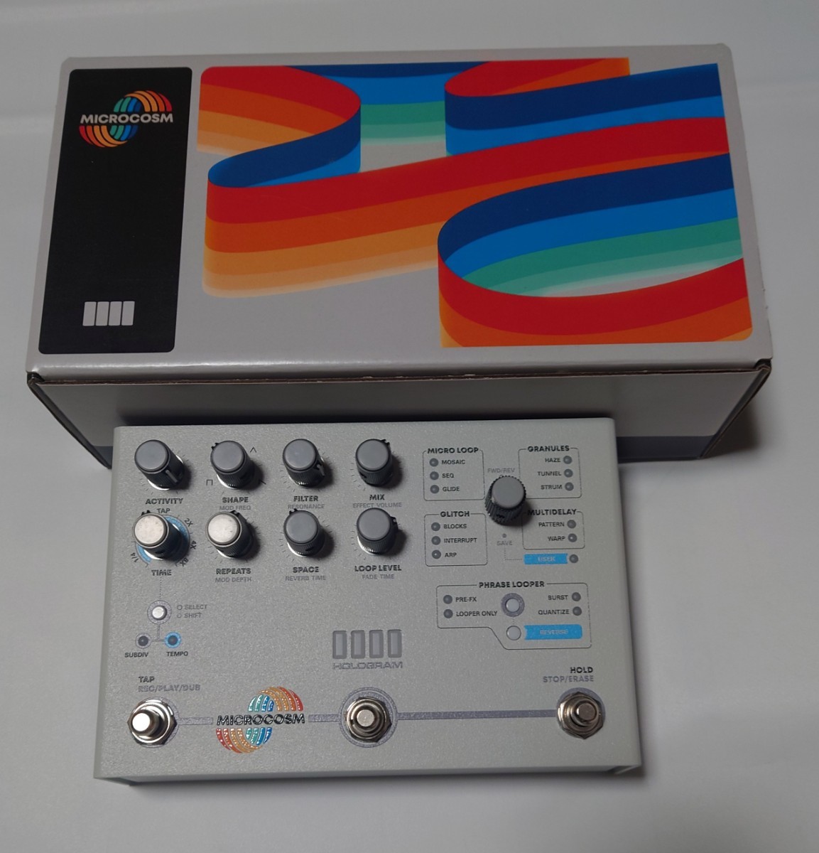 Hologram MICROCOSM グラニュラー ディレイ