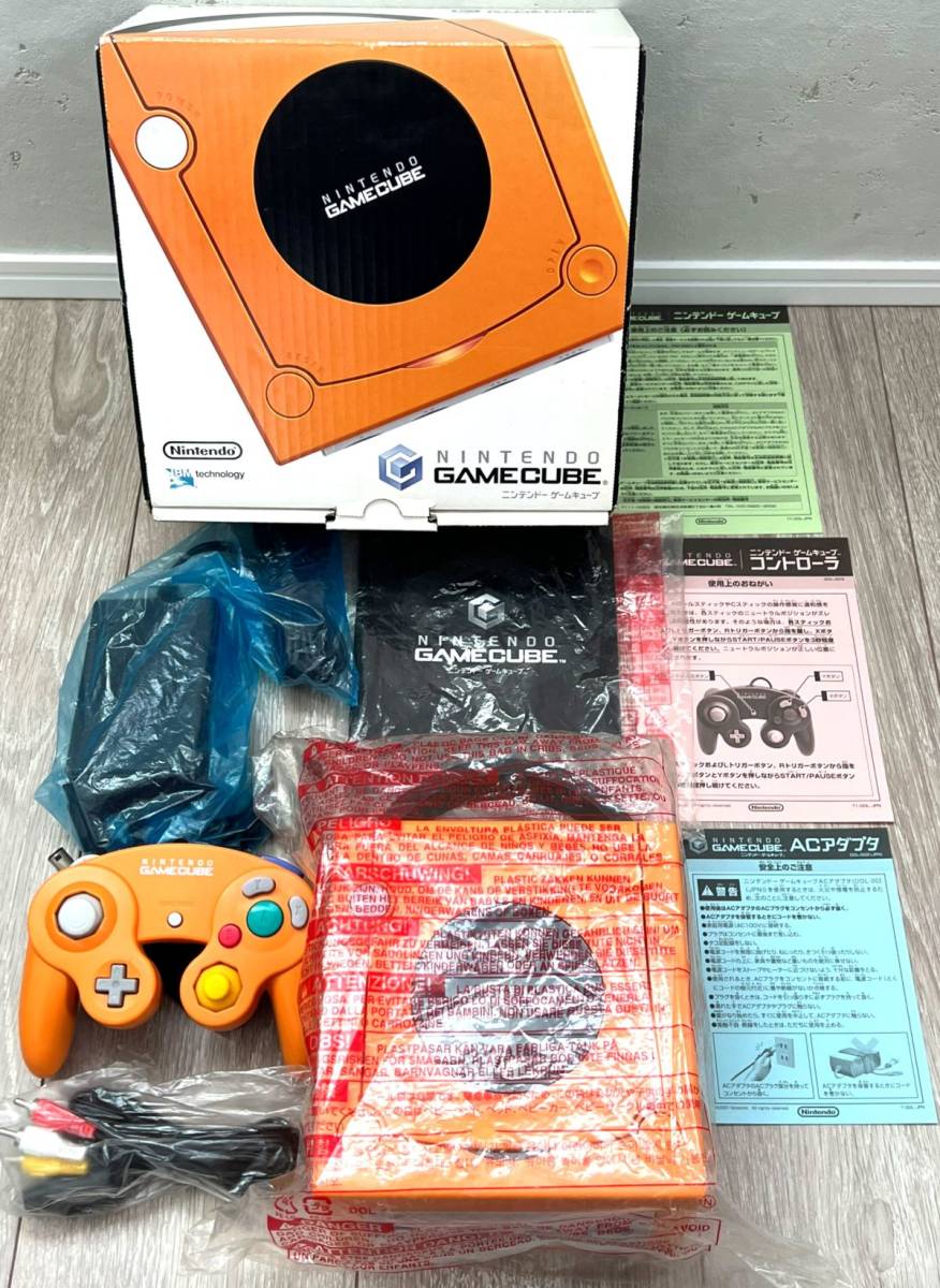 【目立った傷や汚れなし】〈美品・箱説付属・動作確認済み〉GC ニンテンドー ゲームキューブ オレンジ 本体 NINTENDO GAME CUBE made in JAPANの落札情報詳細 【目立った傷や汚れなし】〈美品・箱説付属・動作確認済み〉GC ニンテンドー ゲームキューブ オレンジ 本体 NINTENDO GAME CUBE made in JAPANの落札情報詳細