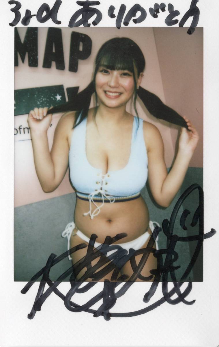 大葉めも　dvd購入特典直筆サイン入りチェキセット 大葉めも DVDイベント会場チェキ 直筆サイン入り