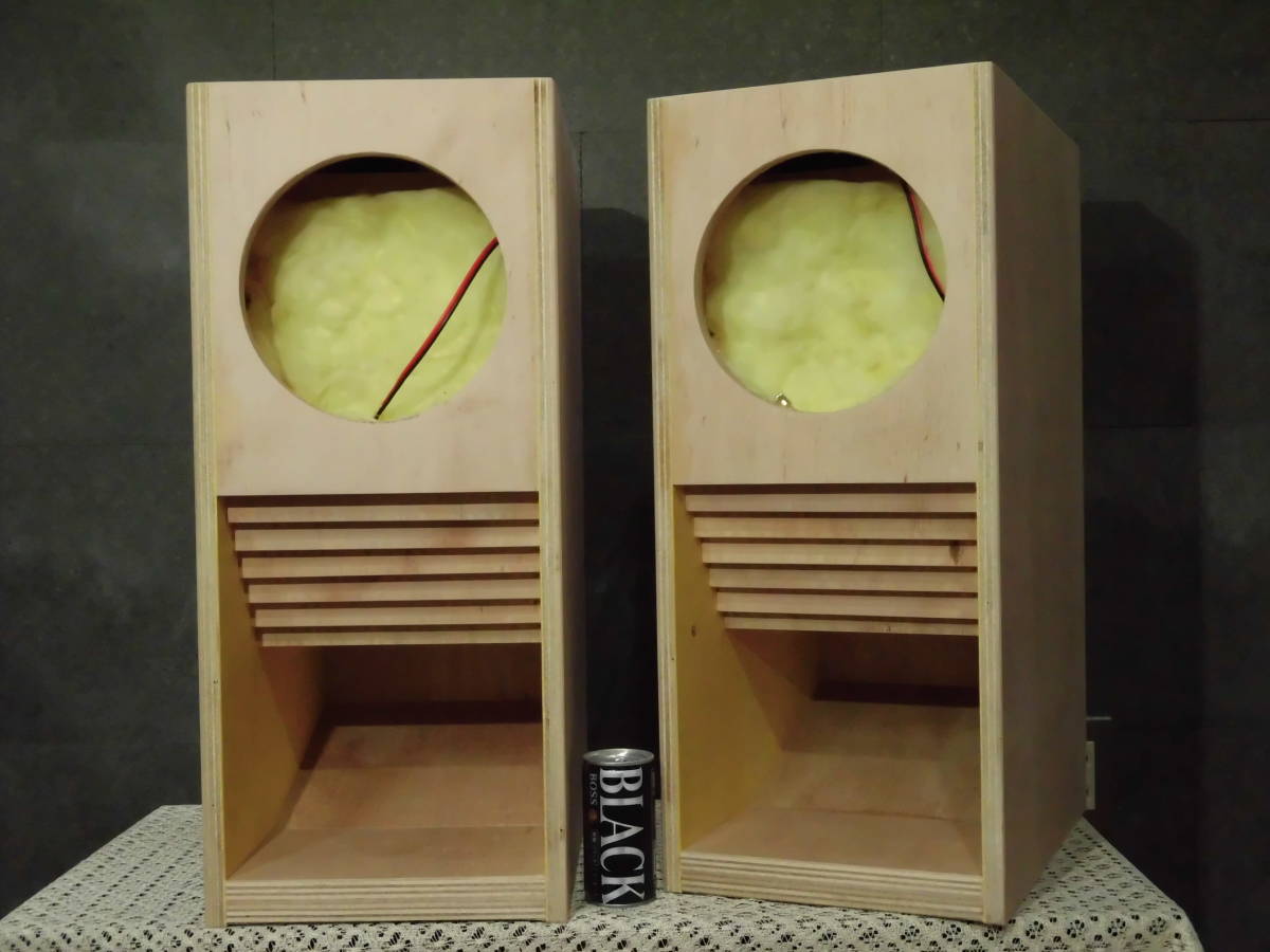 自作スピーカー バックロードホーン D-10 バッキー FOSTEX FE108NS