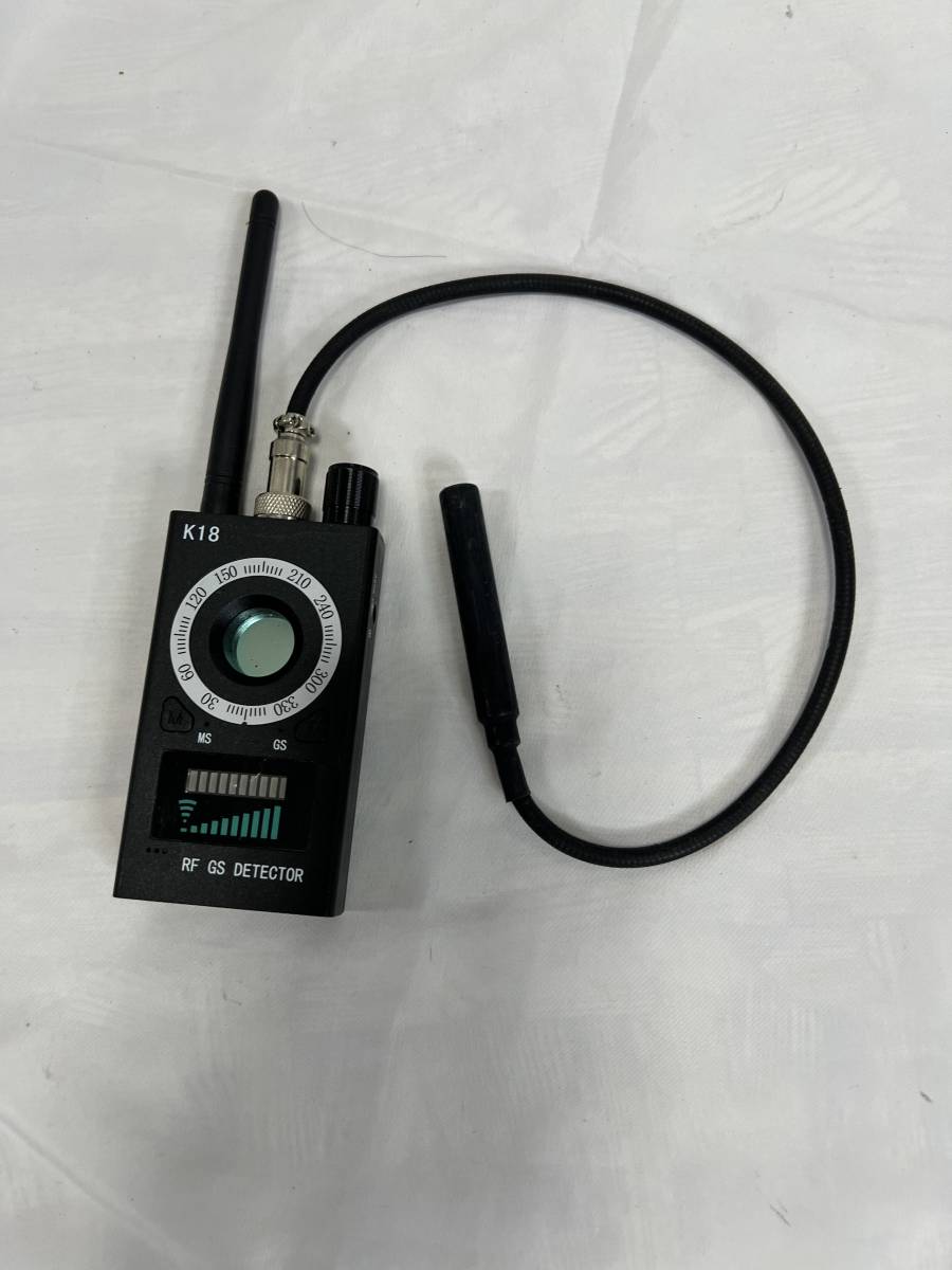【目立った傷や汚れなし】盗聴器発見器 RF GS DETECTOR k18の落札情報詳細 ヤフオク落札価格検索 オークフリー