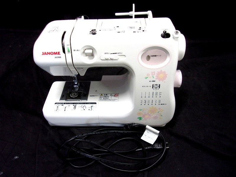 ジャノメミシン JA3900 使用僅か