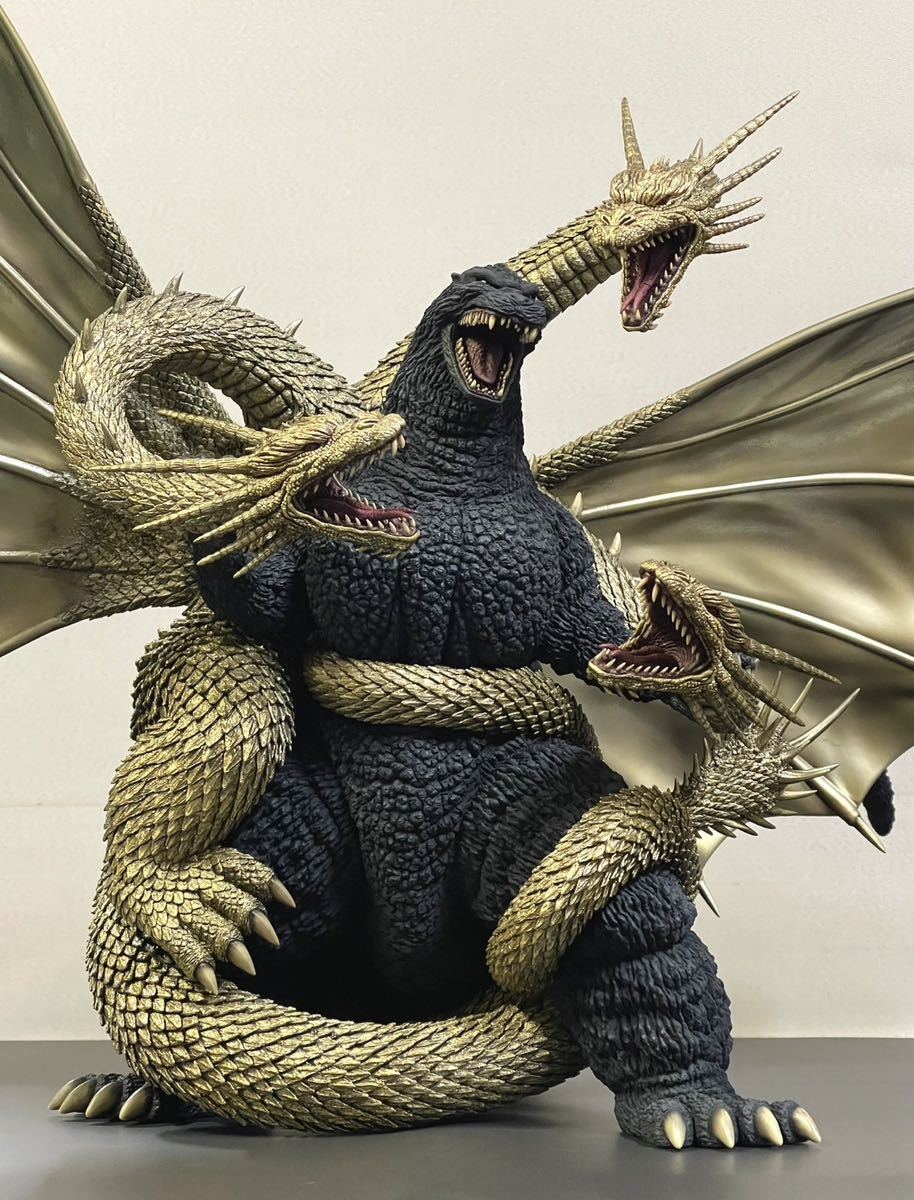 レジンシェフとうけけ団 1/144 キングギドラ1972 レジンキット 未組立