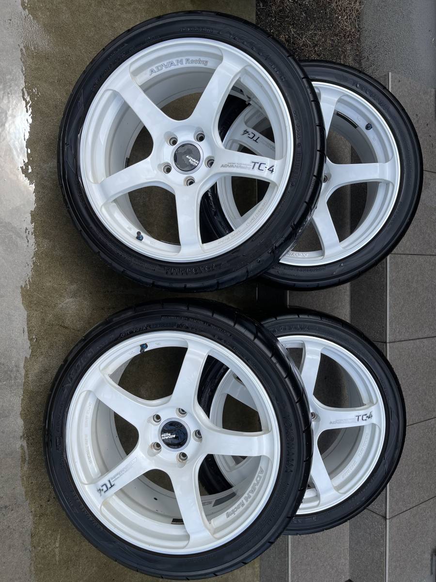 ADVAN TC-4 18インチ 8.0J オフセット45 PCD114.3