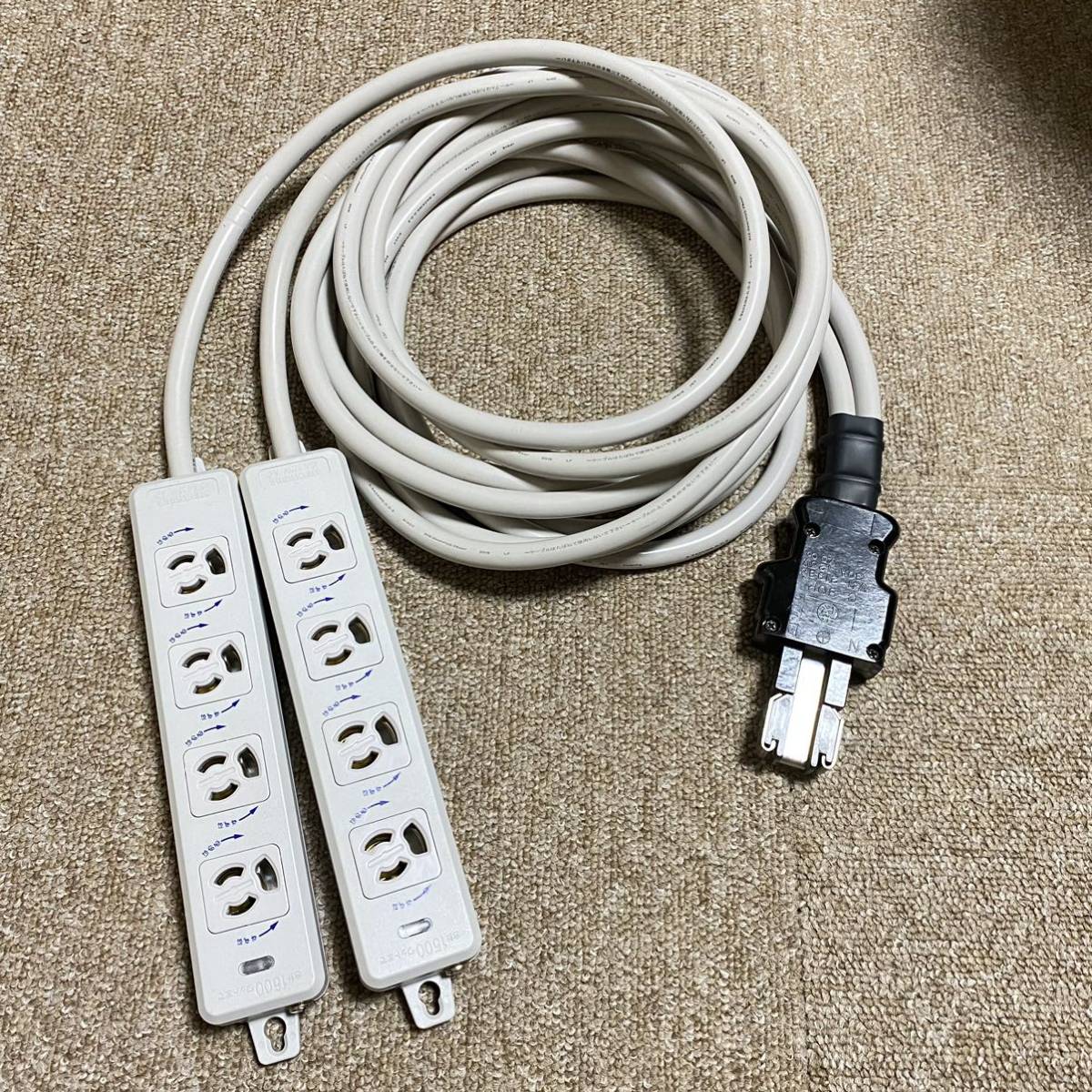 C型30P 平行コンセント ２パラ変換ケーブル no1 C型30P 平行コンセント 2パラ変換ケーブル C型30A 平行