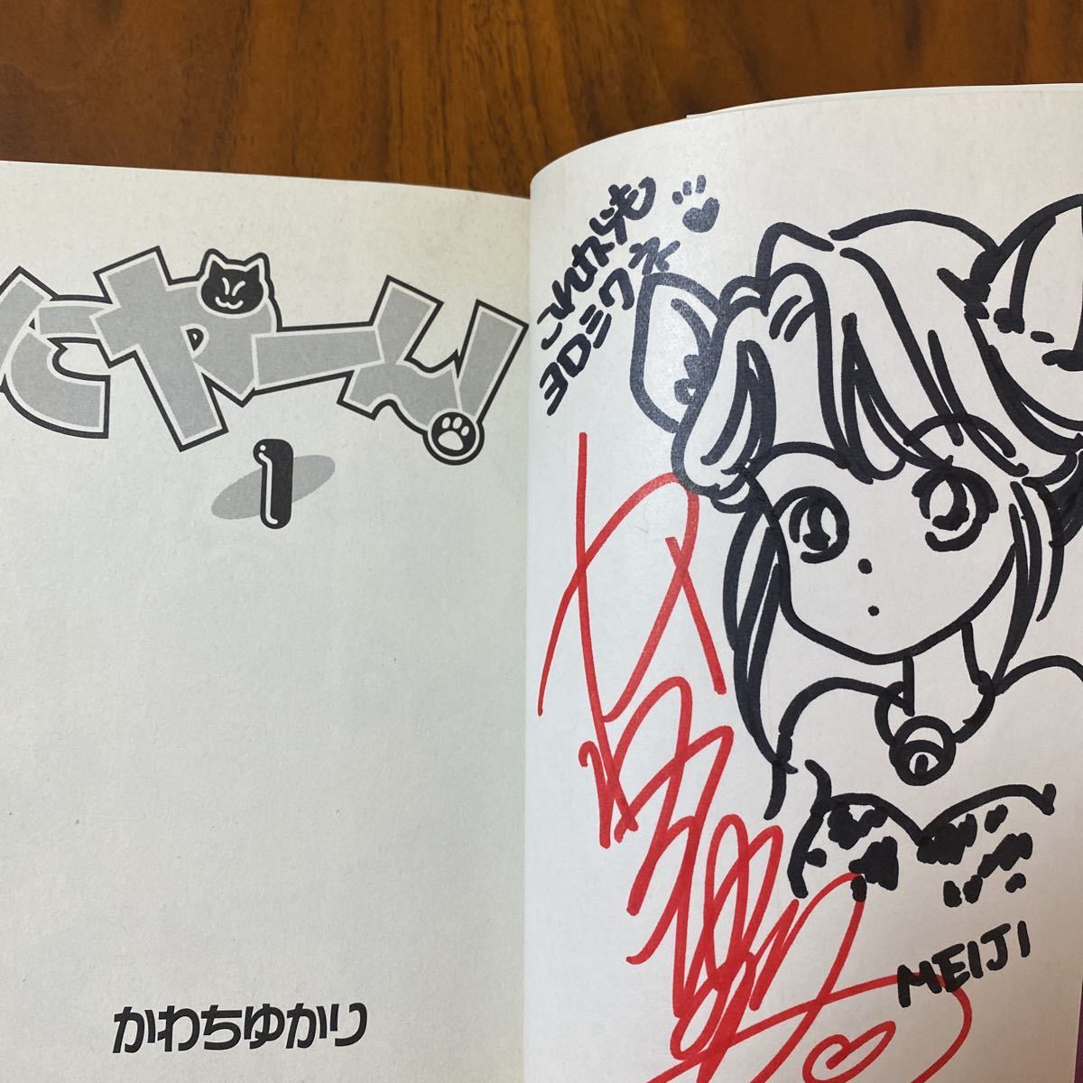 かわちゆかり直筆イラスト サイン 入り色紙 少女漫画 夢行き階段 かわちゆかり直筆イラスト サイン 入り色紙 少女漫画 夢行き階段