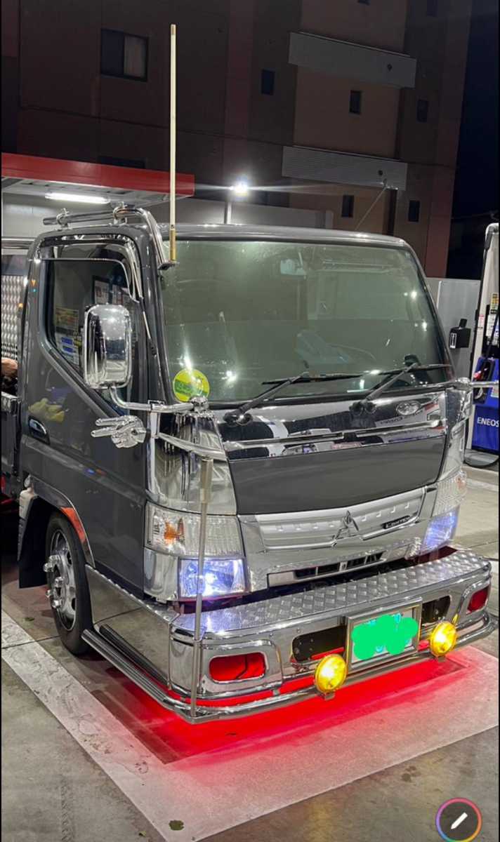 イスズ 07 PM フォワード フロントスクリーン 高さ35㎝ グレースモーク