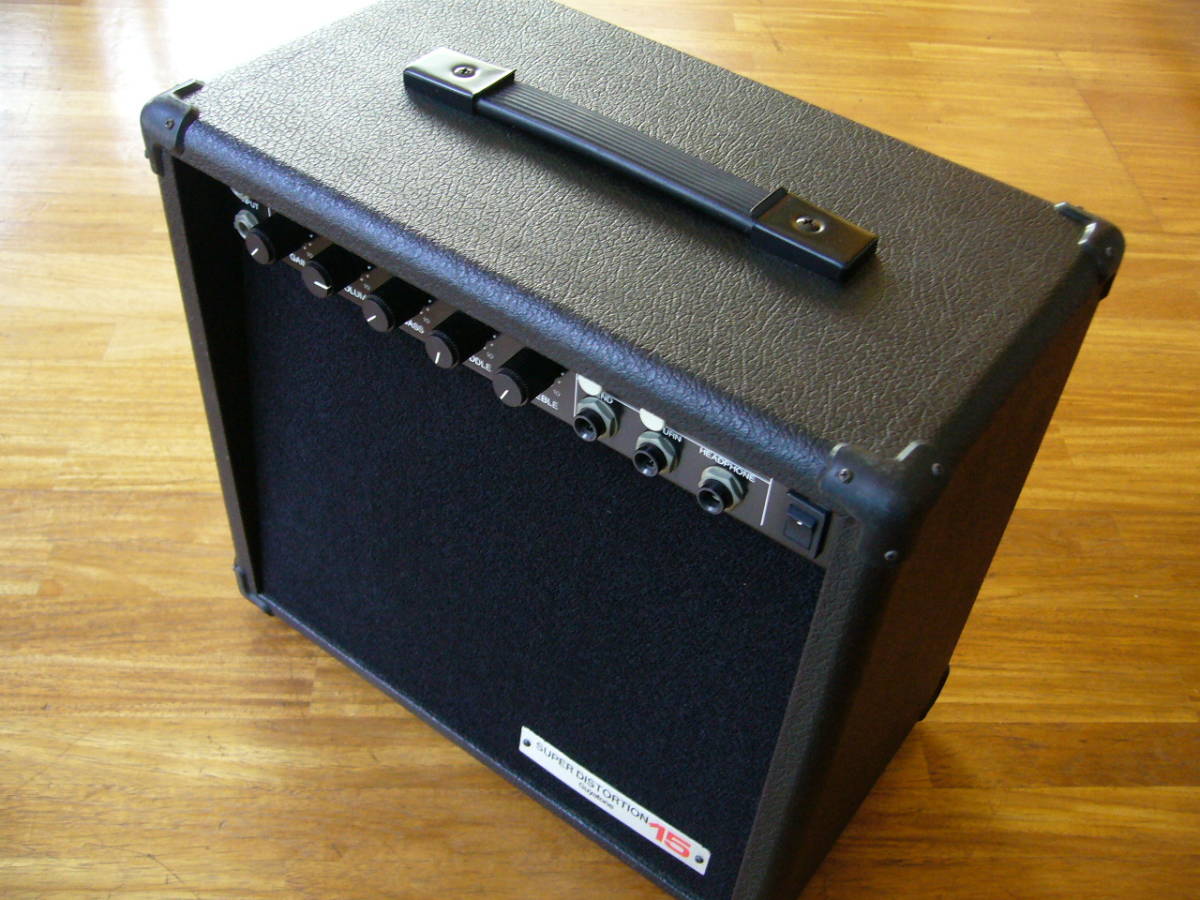 【目立った傷や汚れなし】GUYATONE Super Distortion15 ギターアンプ Tokyo Sound ディストーションアンプ