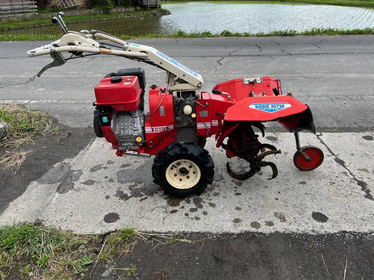 中古稼働品 オーレック 管理機 BX80 バーディー　ハンマーモアH75B草刈機　幅：700㎜　引取り限定 中古稼働品 オーレック 管理機 BX80 バーディー ハンマーモアH75B草刈