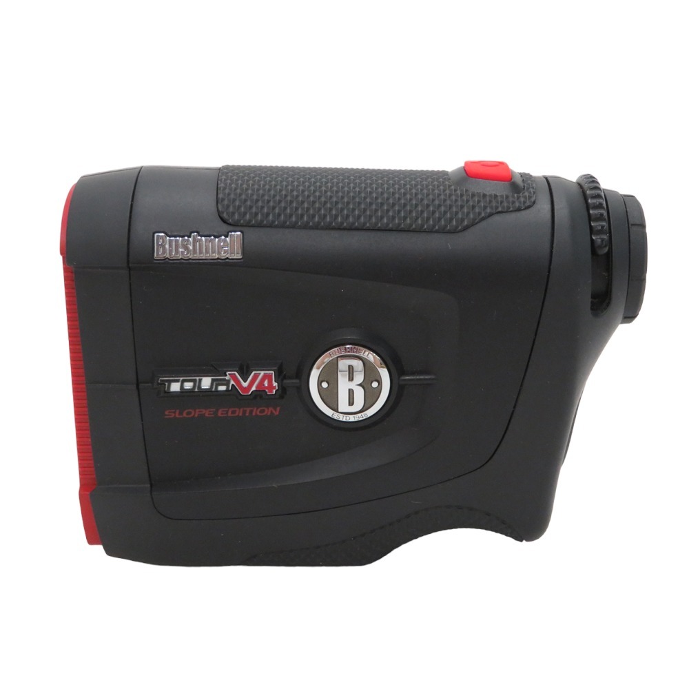 【やや傷や汚れあり】Bushnell ブッシュネル スコープ レーザー距離計測器 ピンシーカースロープ Tour V4 ジョルト ブラック系