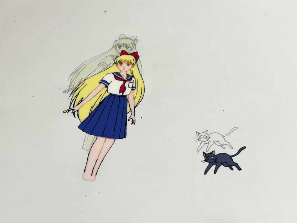 やや傷や汚れあり】美少女戦士セーラームーン セル画 セーラー
